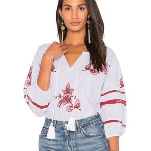 ANTHROPOLOGIE - (Velvet label) Boho Top, size xs